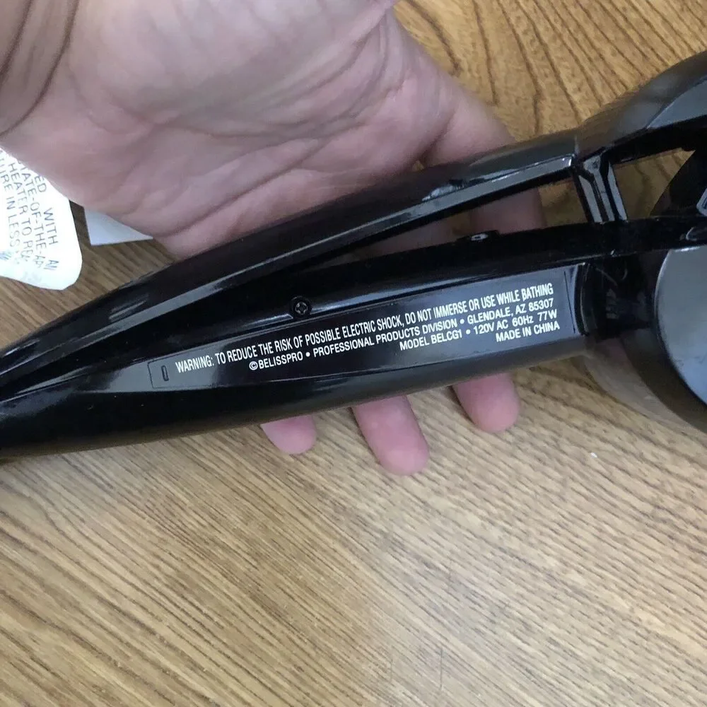 BeLiss Pro Curl Genius Professional Automatic Curling Iron Black Model BELCG1